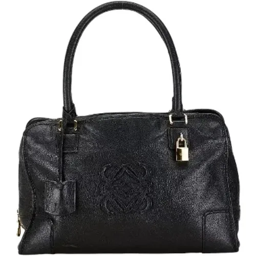 Pre-owned Leather handbags , female, Sizes: ONE SIZE - Loewe Pre-owned - Modalova