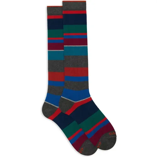 Gestreifte lange Socken für Männer - Gallo - Modalova