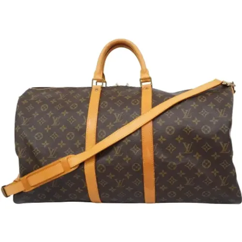 Pre-owned Canvas travel-bags , female, Sizes: ONE SIZE - Louis Vuitton Vintage - Modalova