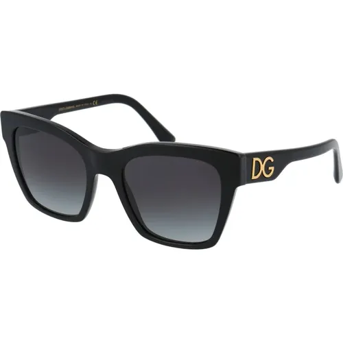 Stylish Sunglasses with Model 0Dg4384 , female, Sizes: 53 MM - Dolce & Gabbana - Modalova