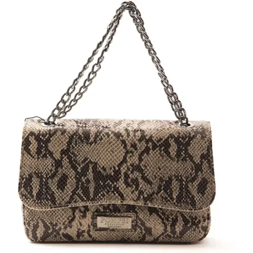 Crossbody-Tasche mit Python-Print - Pompei Donatella - Modalova