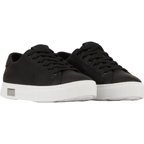 Low Top Sneakers , female, Sizes: 2 UK - Armani Exchange - Modalova