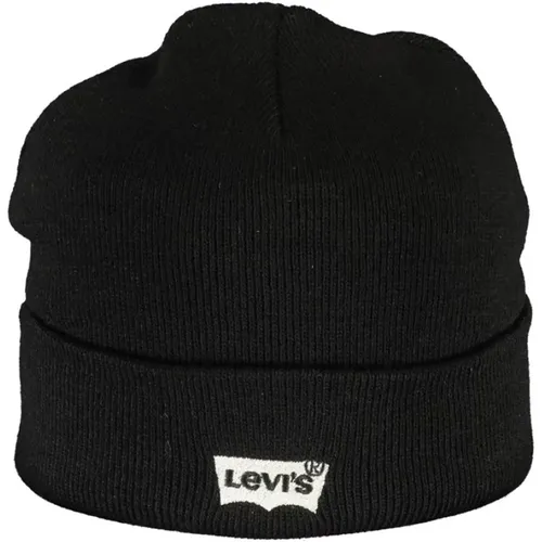 Levi's , Acrylic Hats Caps Embroidered Logo , male, Sizes: ONE SIZE - Levis - Modalova