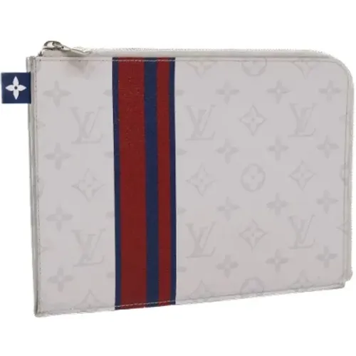 Pre-owned Canvas clutches , female, Sizes: ONE SIZE - Louis Vuitton Vintage - Modalova