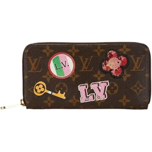 Pre-owned Canvas wallets , female, Sizes: ONE SIZE - Louis Vuitton Vintage - Modalova