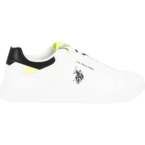 Casual Sneakers mit Logo-Details , Herren, Größe: 42 EU - U.S. Polo Assn. - Modalova