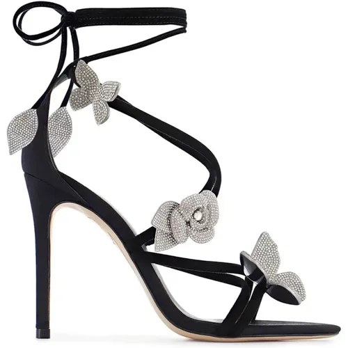 Crystal Sandals , female, Sizes: 5 UK, 6 UK, 7 UK, 4 UK, 6 1/2 UK, 4 1/2 UK, 5 1/2 UK - Sophia Webster - Modalova