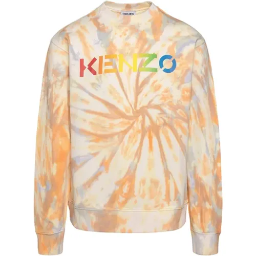 Cotton Logo Sweatshirt , male, Sizes: M, S - Kenzo - Modalova