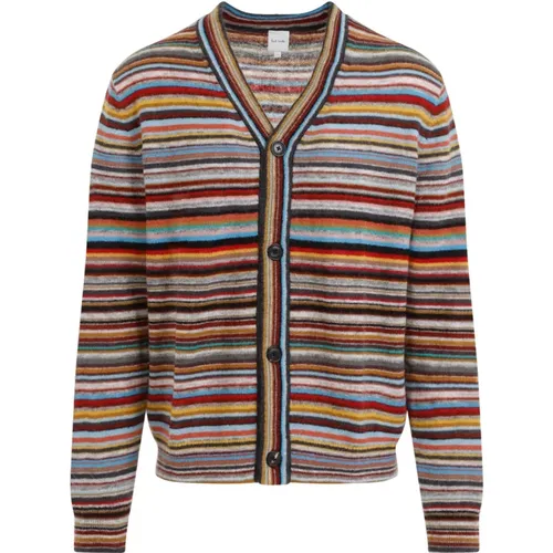 Bunter Pullover Aw24 , Herren, Größe: S - PS By Paul Smith - Modalova