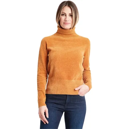 Velvet Turtleneck , female, Sizes: M - RRD - Modalova