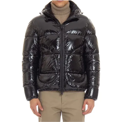 Glossy Puffer Coat , male, Sizes: M, XL - Herno - Modalova