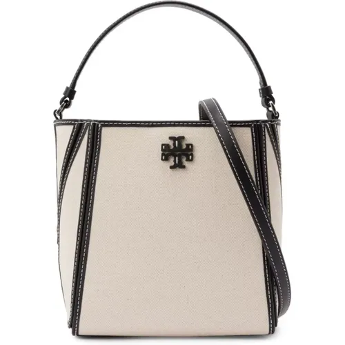 Weiße Kleine McGraw Eimer Tasche - TORY BURCH - Modalova