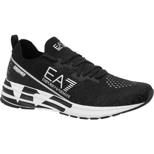 Crusher Sneakers , male, Sizes: 10 UK, 6 UK, 9 1/2 UK - Emporio Armani EA7 - Modalova