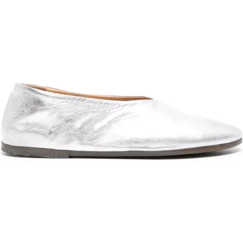 Silver Ballerina Knife Shoes , female, Sizes: 4 1/2 UK - Marsell - Modalova