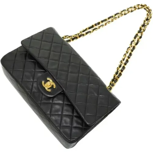 Used Leather Chanel Flap Bag , female, Sizes: ONE SIZE - Chanel Vintage - Modalova