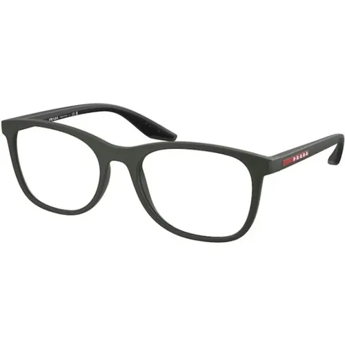 Frame Glasses , male, Sizes: 53 MM - Prada - Modalova