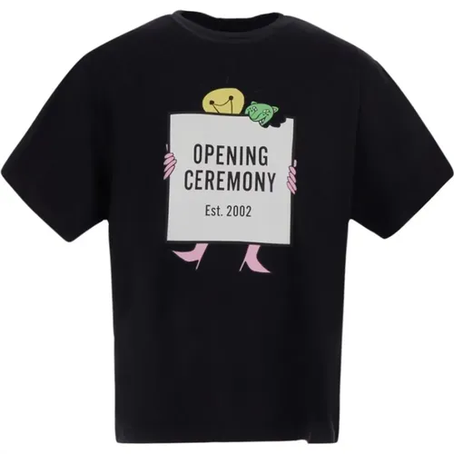Logo-T-Shirt , Herren, Größe: S - Opening Ceremony - Modalova