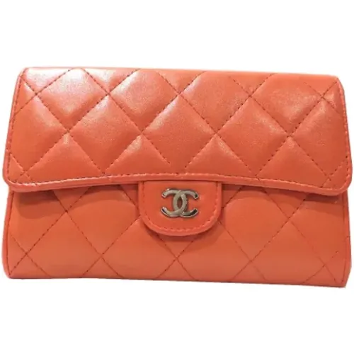 Pre-owned Leather wallets , female, Sizes: ONE SIZE - Chanel Vintage - Modalova