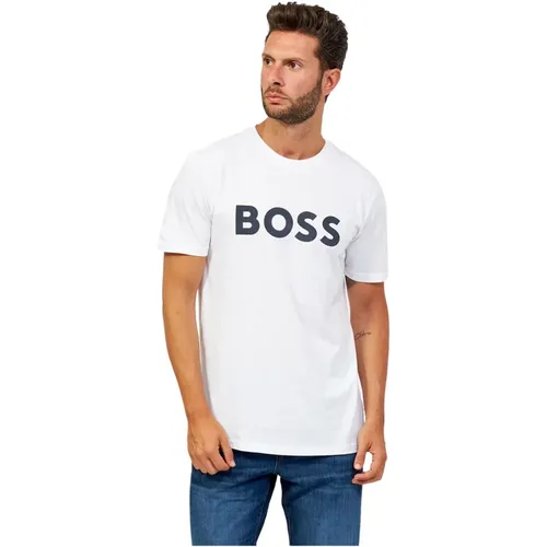 Boss T-shirts and Polos , male, Sizes: 6XL, 5XL - Hugo Boss - Modalova