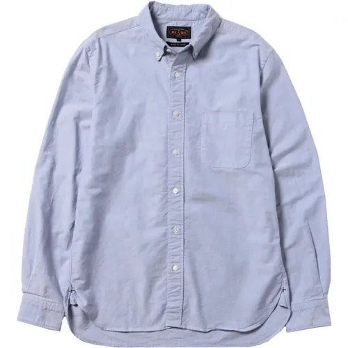 Oxford Shirt, Premium Cotton , male, Sizes: S, L - Beams Plus - Modalova