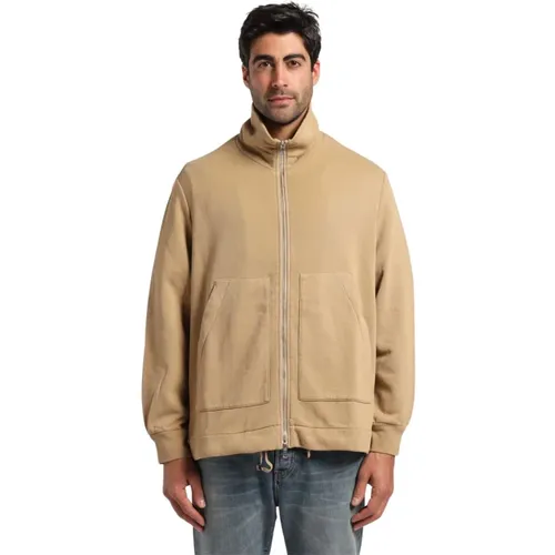 Over sweatshirt with zip , male, Sizes: M, XS - Barena Venezia - Modalova