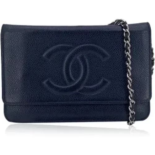 Pre-owned Leather wallets , female, Sizes: ONE SIZE - Chanel Vintage - Modalova