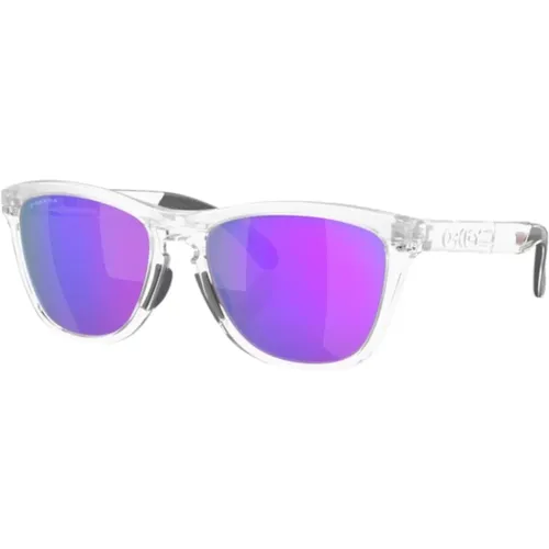 Lifestyle Sport Sonnenbrille Frogskins Prizm Violet , unisex, Größe: 55 MM - Oakley - Modalova