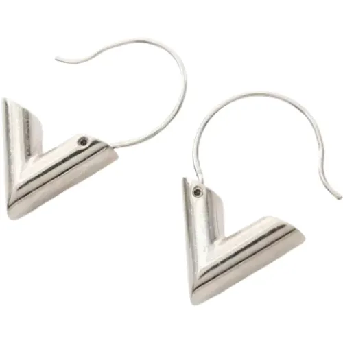 Pre-owned Stainless Steel earrings , female, Sizes: ONE SIZE - Louis Vuitton Vintage - Modalova