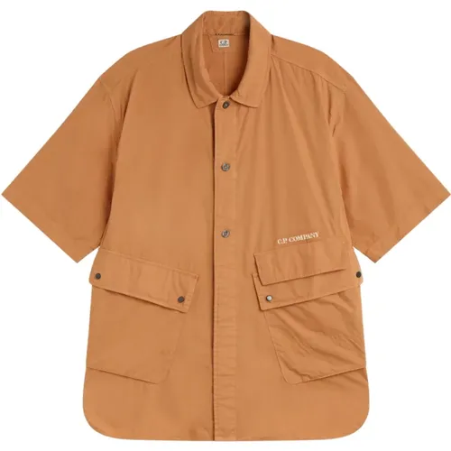 Luxury Popeline Shirt , male, Sizes: 2XL, XL, M, L - C.P. Company - Modalova