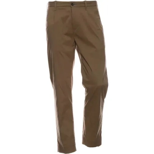 Vulcano Nocciola Stylish Pants , male, Sizes: L, M - Nine In The Morning - Modalova