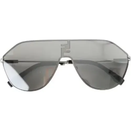 Pre-owned Metal sunglasses , female, Sizes: ONE SIZE - Fendi Vintage - Modalova