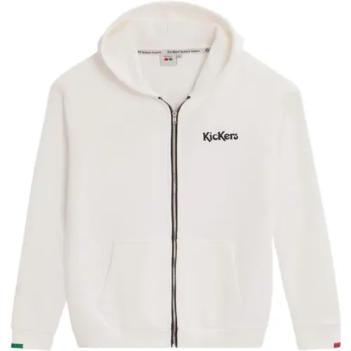 Zip Up Hoodie , unisex, Größe: M - Kickers - Modalova