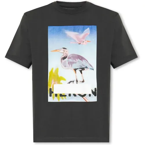 Printed T-shirt , male, Sizes: L - Heron Preston - Modalova
