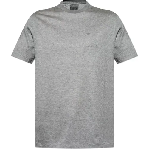 T-Shirt mit Rundhalsausschnitt , Herren, Größe: 2XL - Emporio Armani - Modalova