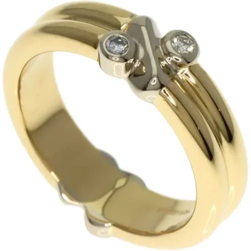 Pre-owned Gold rings , female, Sizes: ONE SIZE - Tiffany & Co. Pre-owned - Modalova