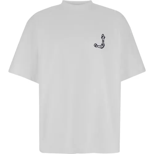 T-shirt LE Tshirt MERvô MC , male, Sizes: S - Jacquemus - Modalova