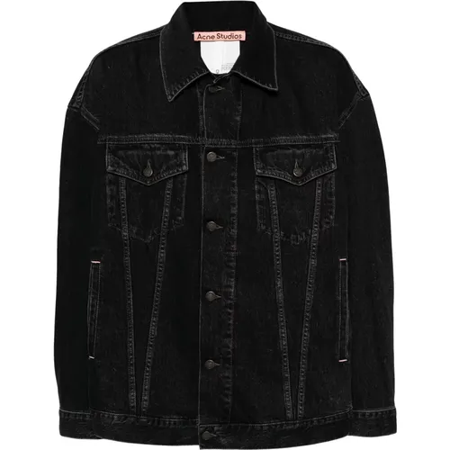 Cotton Denim Jacket , male, Sizes: L/XL - Acne Studios - Modalova