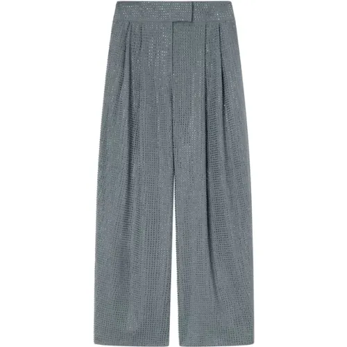 Graue Hose , Damen, Größe: S - pinko - Modalova