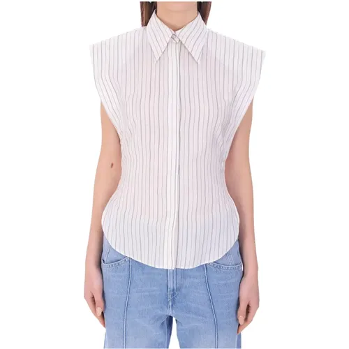 Enza Silk Shirt , female, Sizes: L - Isabel Marant Étoile - Modalova