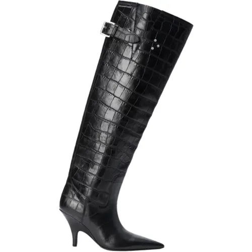 Open Back Tall Boot , female, Sizes: 5 UK, 7 UK, 6 UK - alexander wang - Modalova