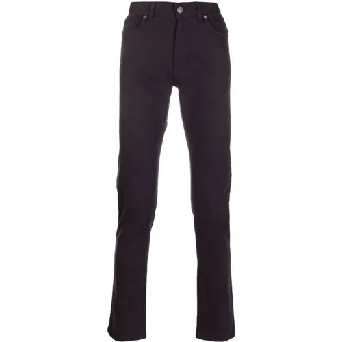 Cotton Trousers with Pockets , male, Sizes: W31 - Ermenegildo Zegna - Modalova