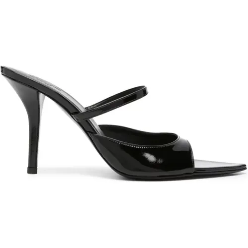 Schwarze Aimeline Patent Schuhe , Damen, Größe: 39 EU - Gia Borghini - Modalova