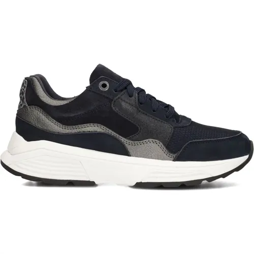 Blaue Wildleder Damen Sneakers , Damen, Größe: 39 EU - Xsensible - Modalova