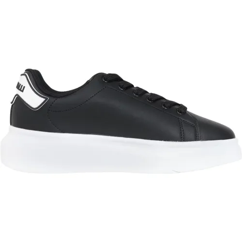 Schwarze Sneakers mit Logo , Damen, Größe: 36 EU - Just Cavalli - Modalova