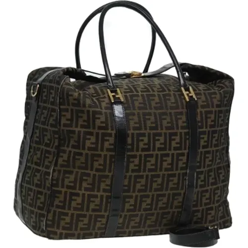 Pre-owned Canvas travel-bags , female, Sizes: ONE SIZE - Fendi Vintage - Modalova