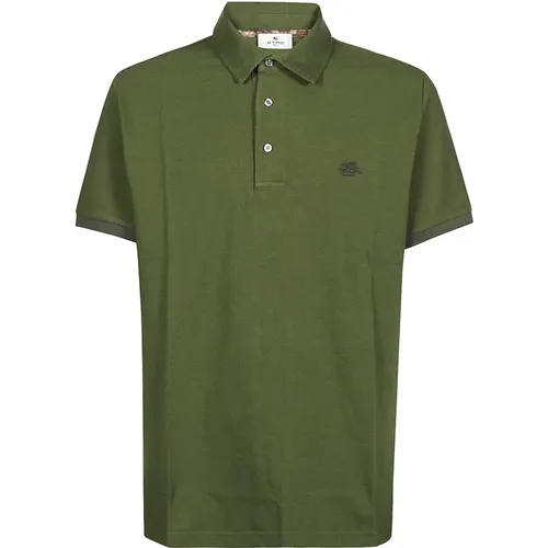 Roma Short Sleeve Polo Shirt , male, Sizes: XL, L, M - ETRO - Modalova