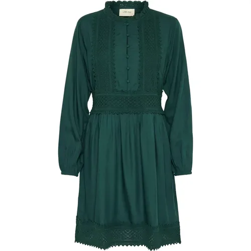 Ponderosa Pine Dress with Lace Details , female, Sizes: M, 2XL, XL, 3XL, L - Cream - Modalova