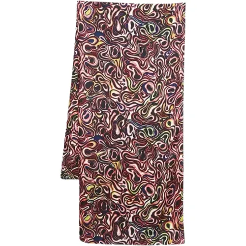 Pre-owned Silk scarves , female, Sizes: ONE SIZE - Balenciaga Vintage - Modalova