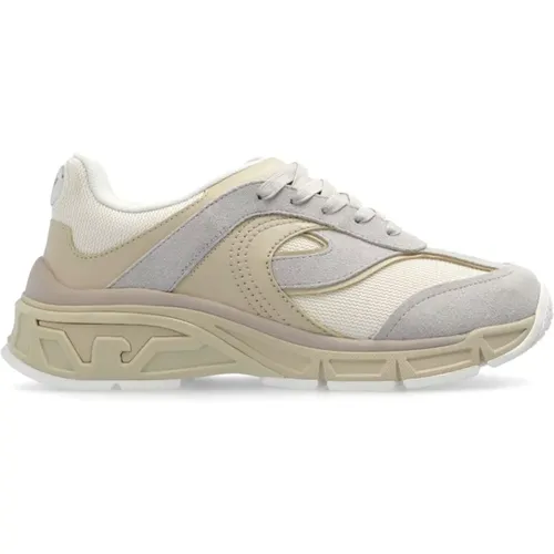 Wildleder Panel Sneakers - Emporio Armani - Modalova