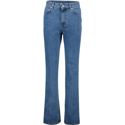 Straight Leg Jeans , Damen, Größe: W28 - Burberry - Modalova